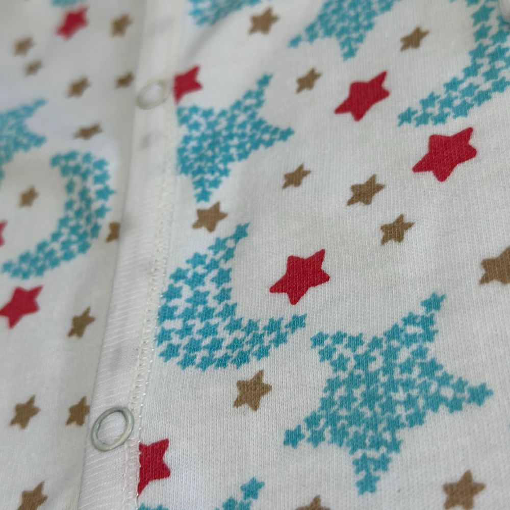 Juniors Duo: Winter-Ready Footed Rompers Set (Pack of Blues)