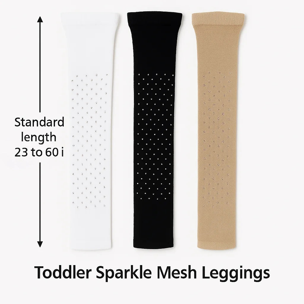 Net Baby Girls Diamond-Accented Leggings (Black & White)
