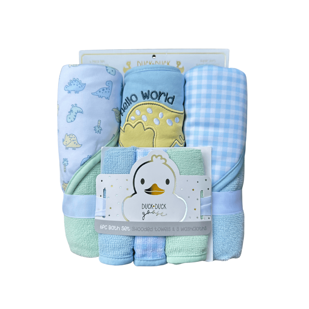 Duck Duck Goose 6-Piece Baby Bath Sets - Imported Quality