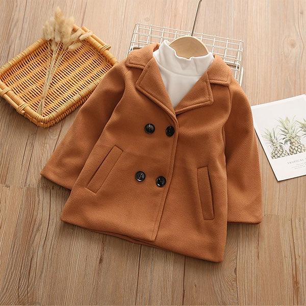 Double-breasted coat