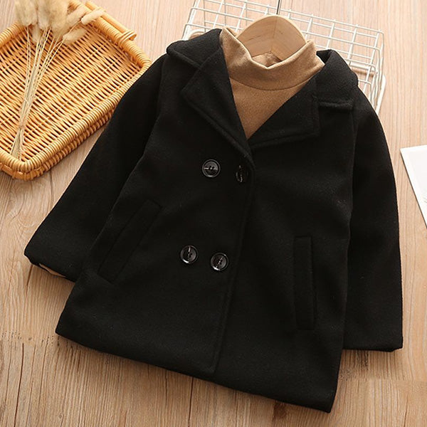 Double-breasted coat