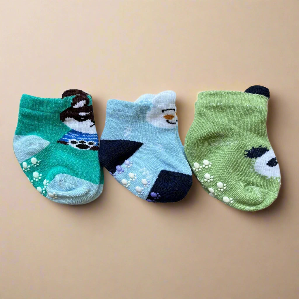 Carter’s Baby Boys 3-Pack Socks (0–6M)