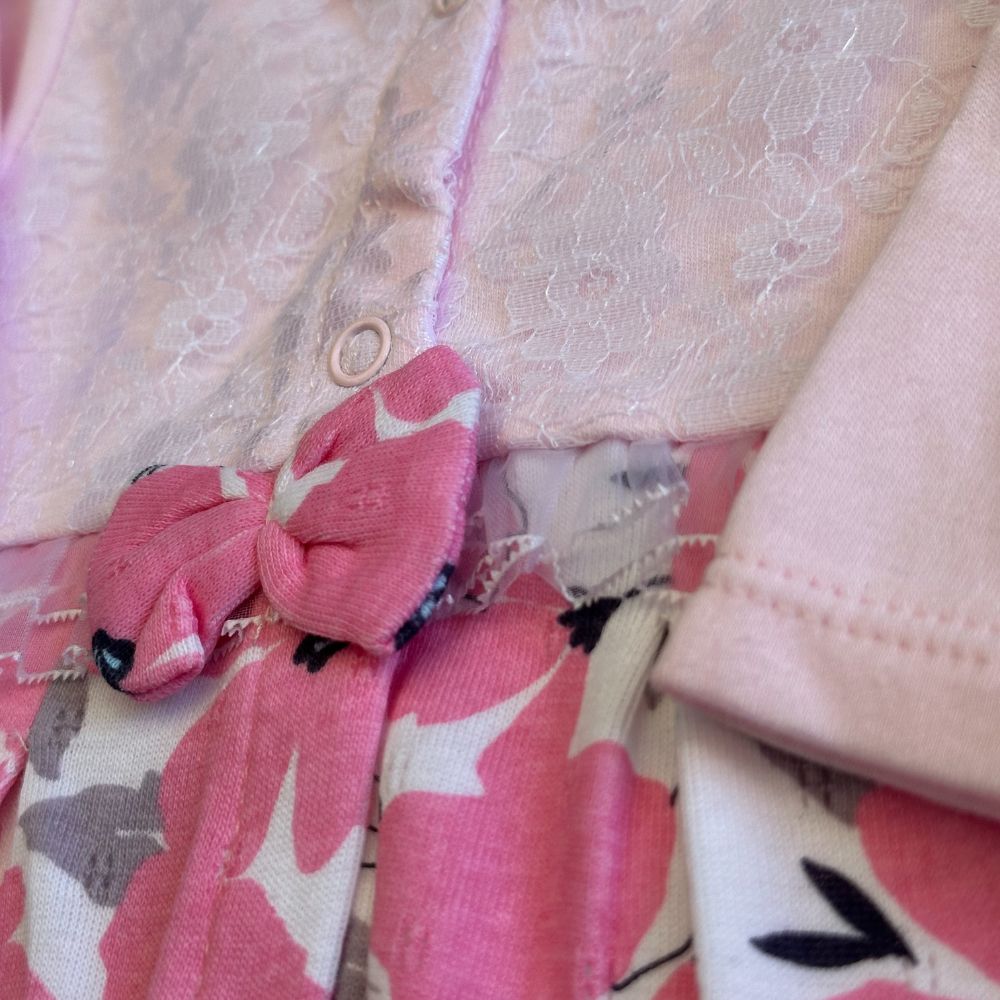 7pcs Chicco Floral Themed Baby Clothing Set | 100% Cotton