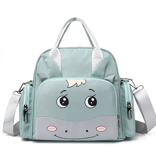 Luxury Multi-function Mother Backpack Cartoon Waterproof Diaper Bag Fashion Mummy Baby Bag