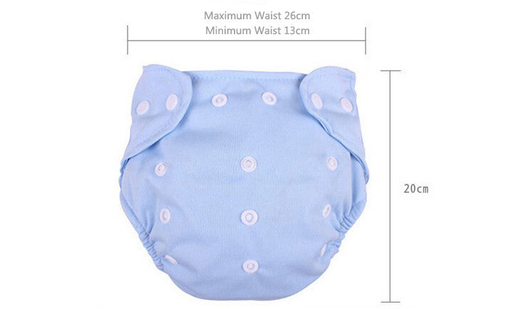 Cotton Cloth Diapers with Insert - Eco-Friendly and Washable