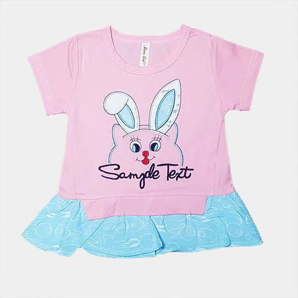 Happy Bunny Baby Frock