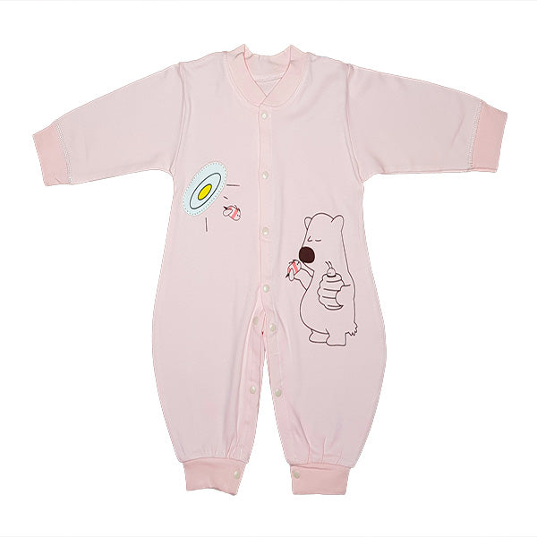 Happy Teddy Cotton Romper