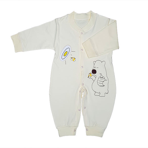 Happy Teddy Cotton Romper