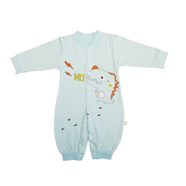 Happy Dino Printed Baby Romper