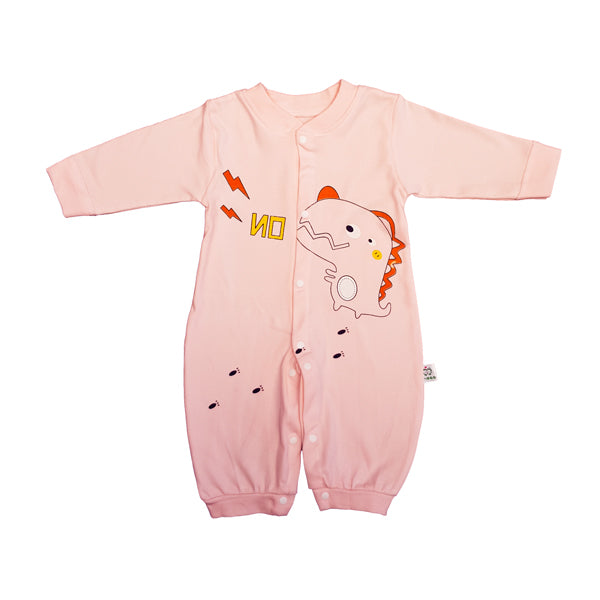 Happy Dino Printed Baby Romper