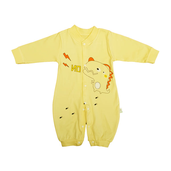 Happy Dino Printed Baby Romper