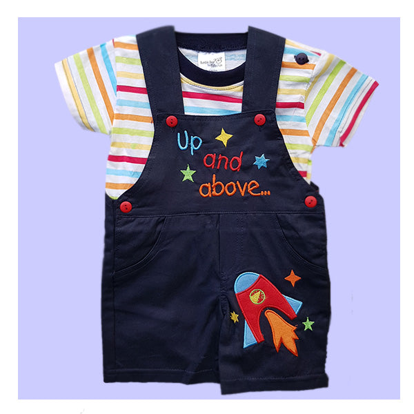 Up and Down Star Dungaree