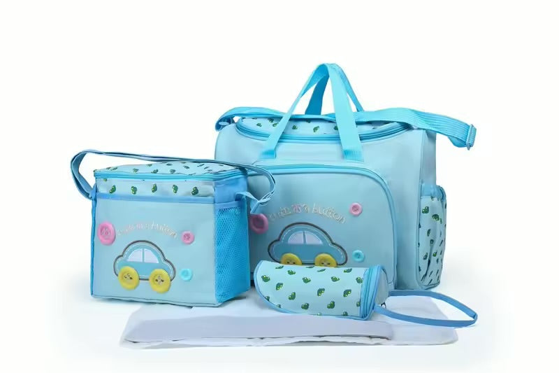 Baby Diaper Bag 4 PCS Set