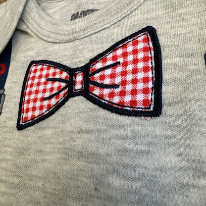 3-Piece Baby Boy's Summer Set with Bow Tie Print