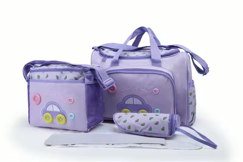 Baby Diaper Bag 4 PCS Set