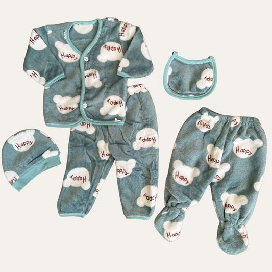 Newborn Baby Winter 5pcs clothing set