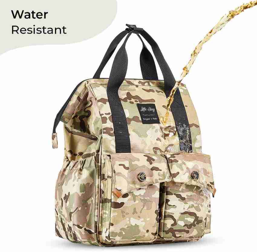 Ellie & Luke Multifunctional Diaper Bag (Camoflague)