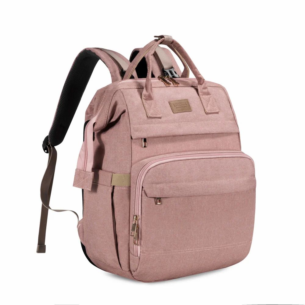 Lovevook Multi-functional 3 in 1 Foldable Changing Baby Bed Crib Diaper Bag Backpack With Changing Station