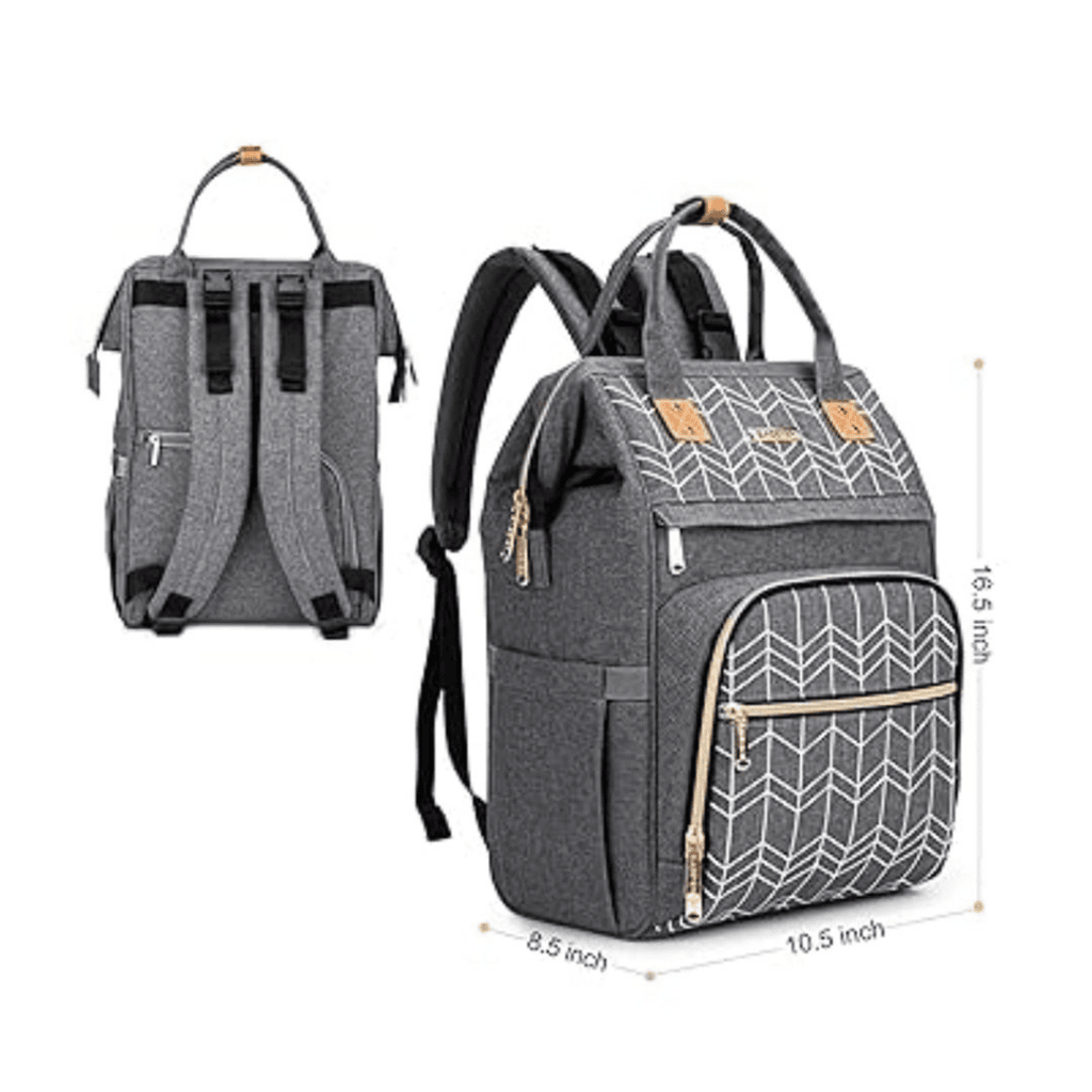 BABEYER Baby Backpack – Spacious with Changing Pad
