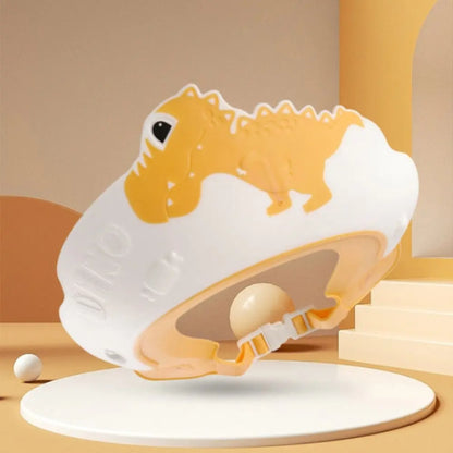 Adjustable Dinosaur Baby Shower Cap for Kids