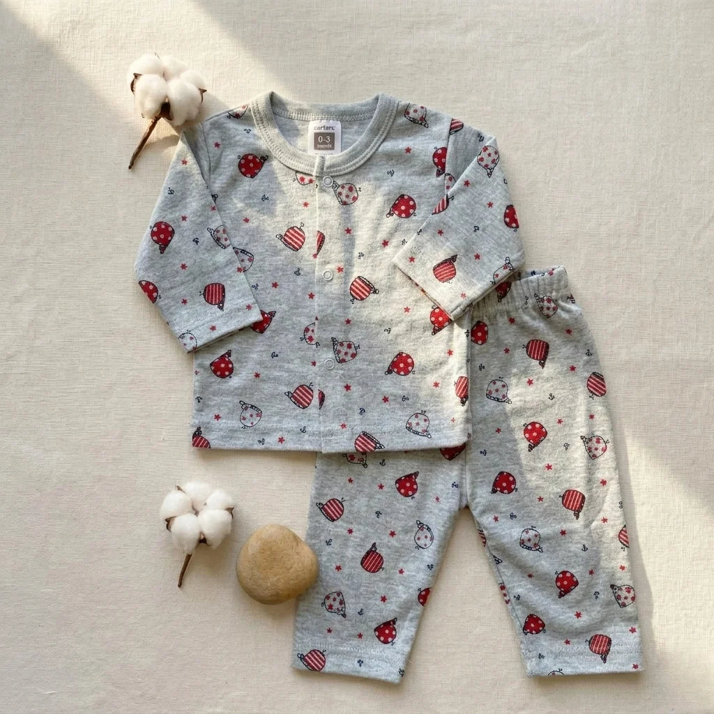 Newborn 2-Piece Cotton Outfit Set | 0–6M
