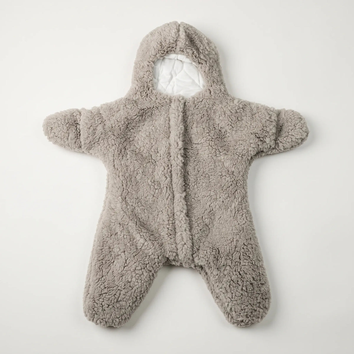 Baby Sherpa Star Suit Swaddle with Hood, 0-6M | Alaya Junior