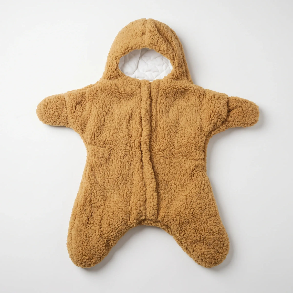 Baby Sherpa Star Suit Swaddle with Hood, 0-6M | Alaya Junior