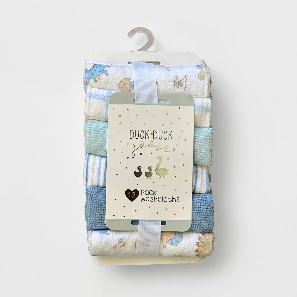Unisex Pack of 12 Imported Face Towel Gift Set