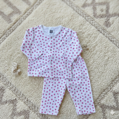 Carter's Starry Night 2-Piece Baby Pajama Set – Long Sleeve Top & Pants (0-3M | 3-6M)