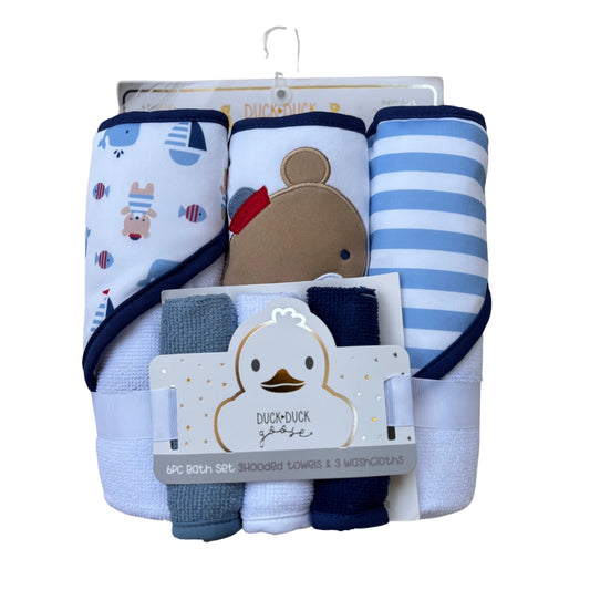 Duck Duck Goose 6-Piece Baby Bath Sets - Imported Quality