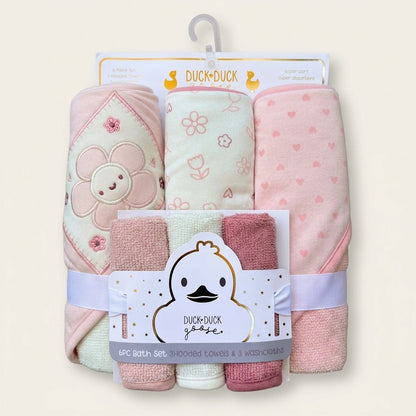 Duck Duck Goose 6-Piece Baby Bath Sets - Imported Quality