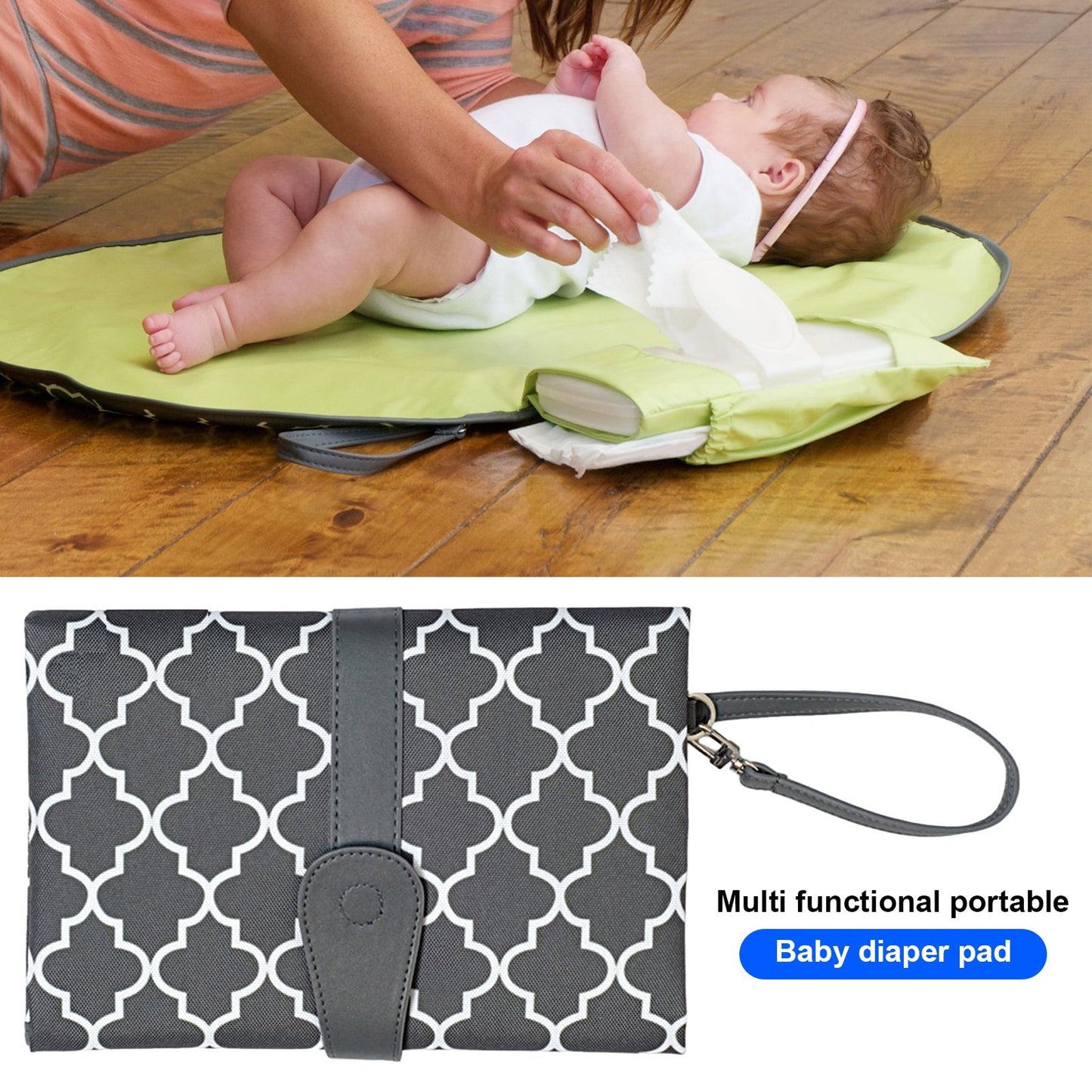 Chieea Travel-Friendly Diaper Changing Mat