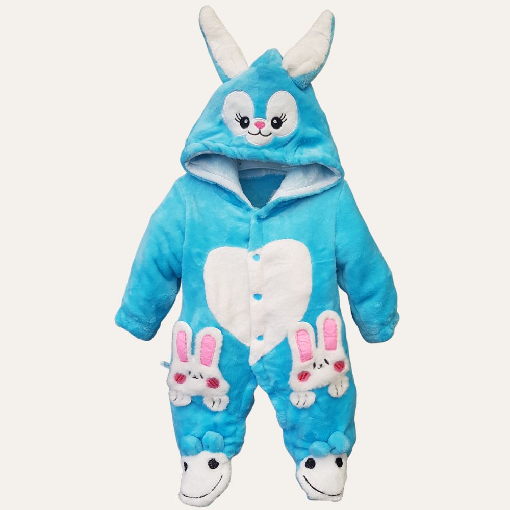 Whimsical Comfort: Bunny Romper Delight