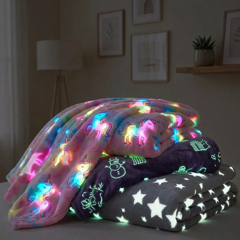 Glow in the Dark Blanket -32*30 inches