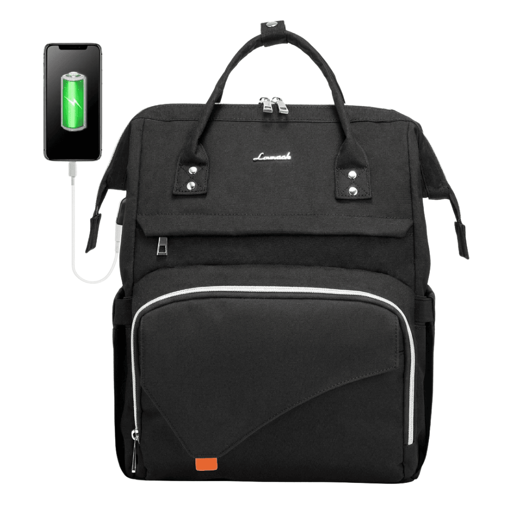 Lovevook Premium Mother & Baby Diaper Bag Backpack with USB Port-40.5*19*30.5cm