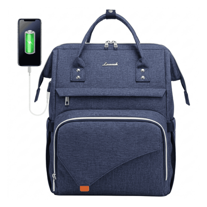 Lovevook Premium Mother & Baby Diaper Bag Backpack with USB Port-40.5*19*30.5cm
