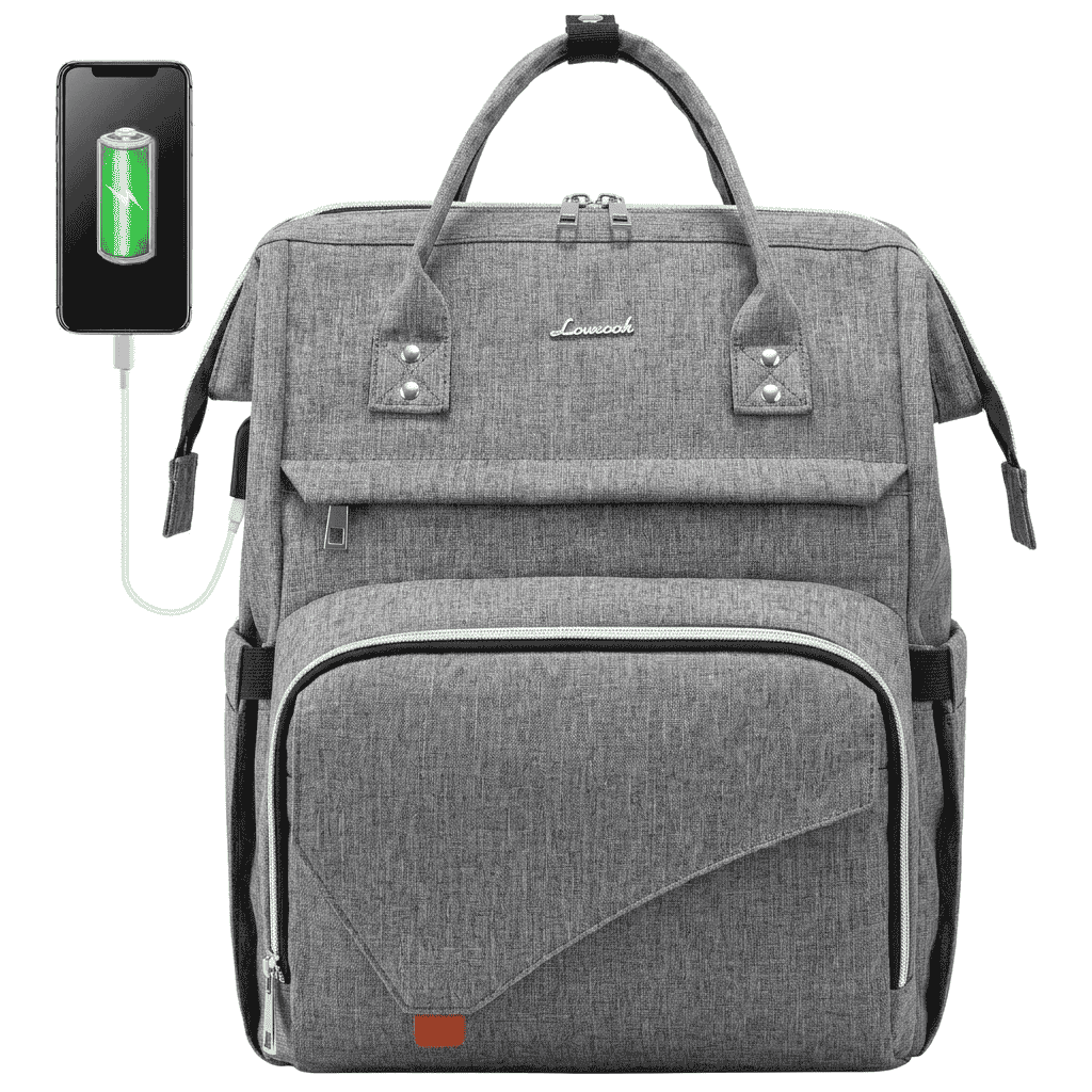Lovevook Premium Mother & Baby Diaper Bag Backpack with USB Port-40.5*19*30.5cm
