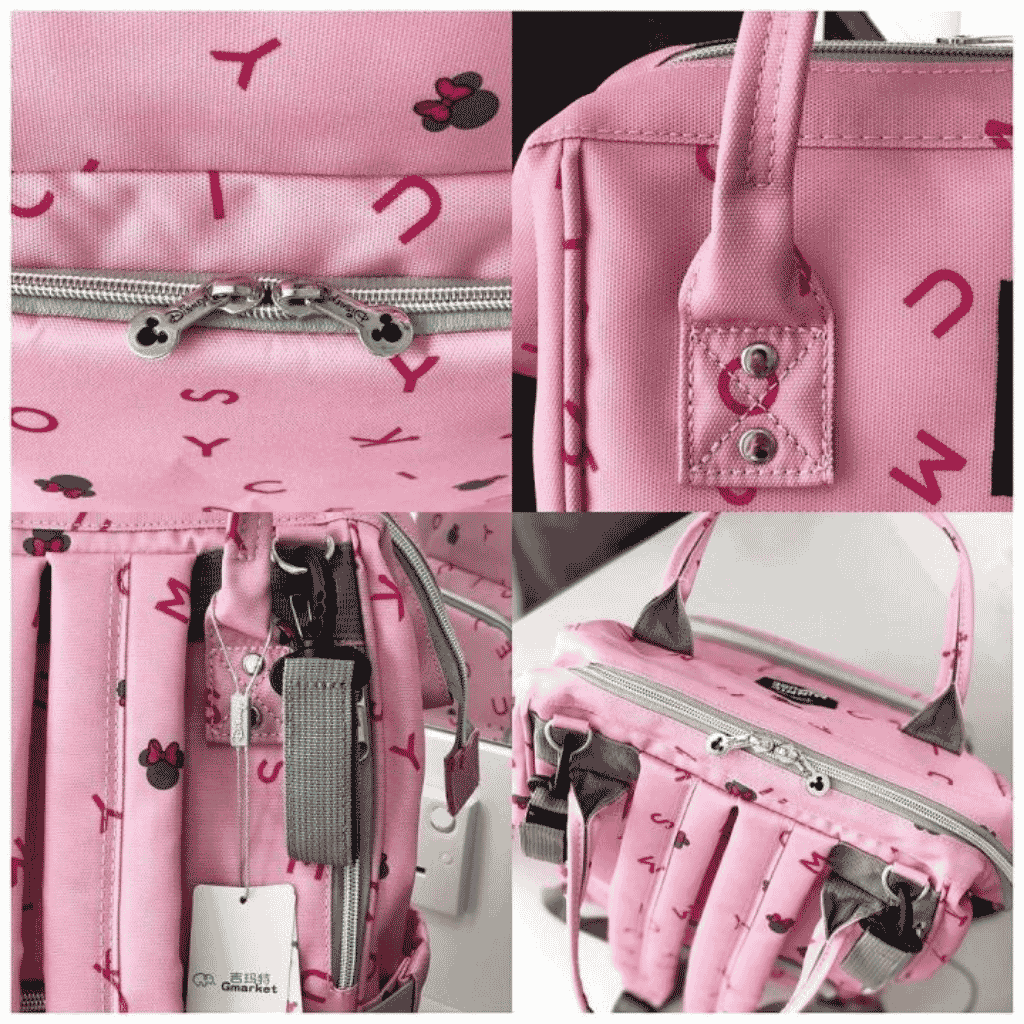 Disney Mickey & Minnie Co-ord Premium Diaper Backpack
