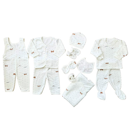 Fleece  12-Piece Butterfly Newborn Starter Set - Sweet Baby Essentials