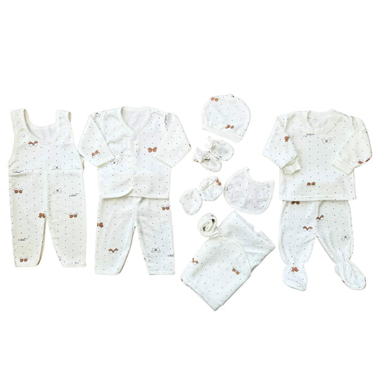 Fleece  12-Piece Butterfly Newborn Starter Set - Sweet Baby Essentials