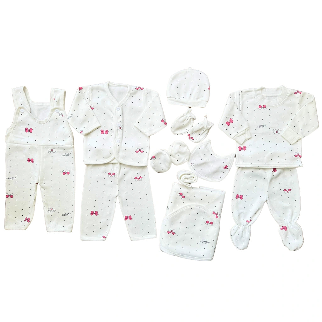 Fleece  12-Piece Butterfly Newborn Starter Set - Sweet Baby Essentials