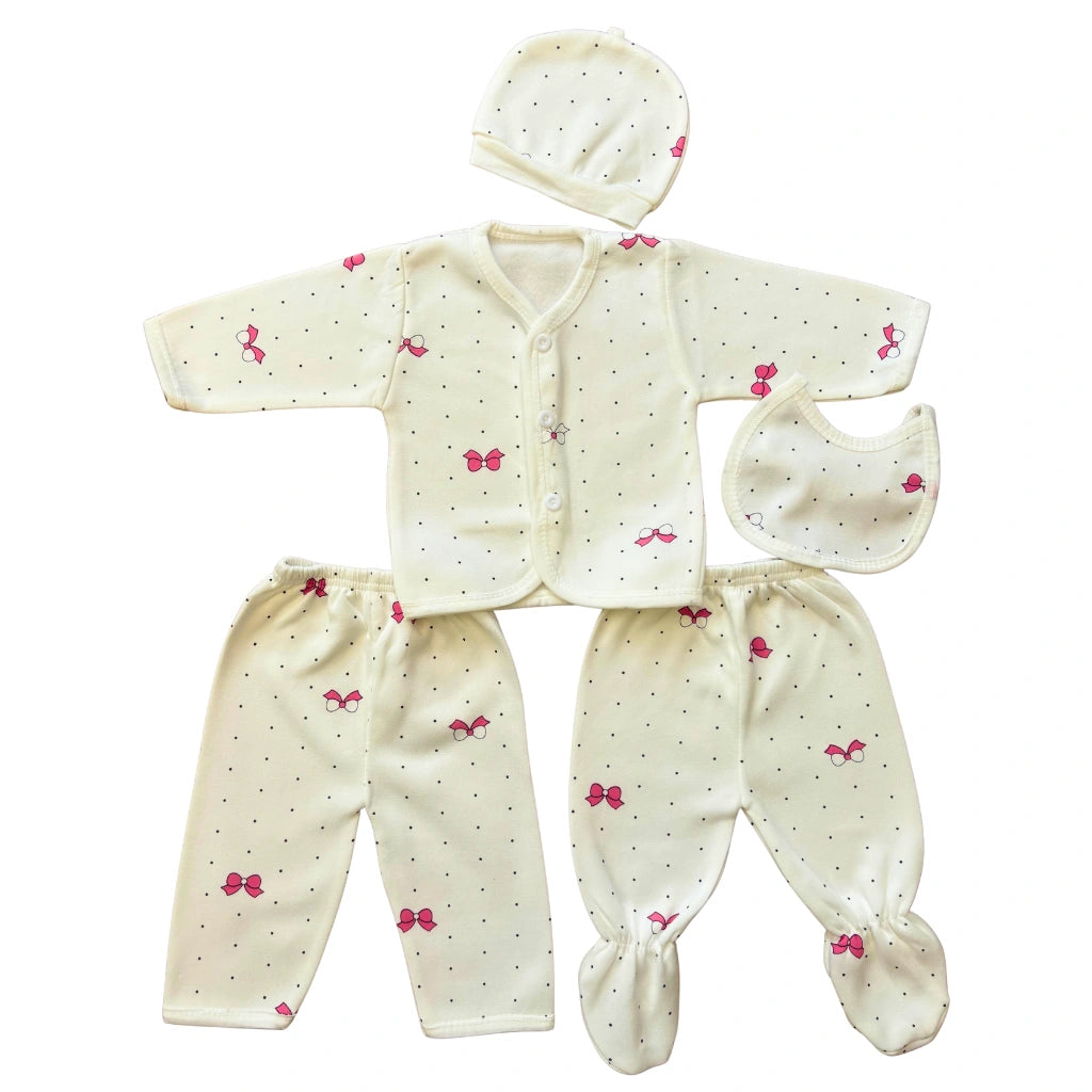 5-Piece Essential Fleece Newborn Starter Set