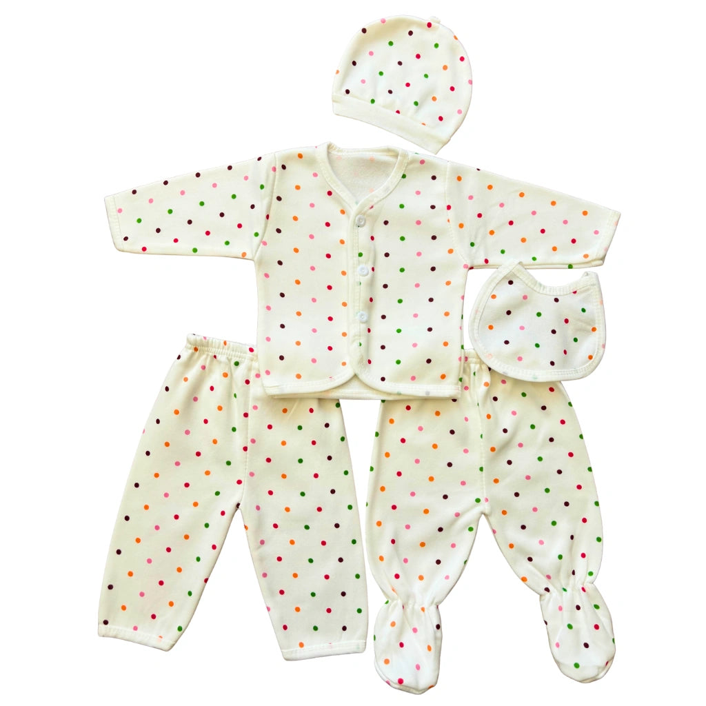 5-Piece Essential Fleece Newborn Starter Set