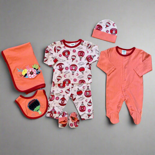 Unisex Baby 8-Piece Starter Set