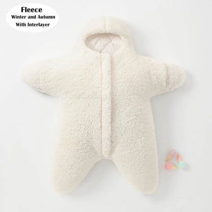 Unisex Baby Starfish  Swaddle Blanket