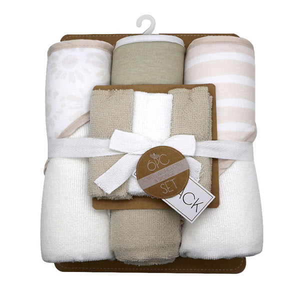 3-Piece Set of Lila & Jack Hooded Bath Towels
