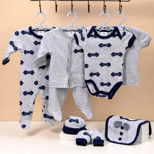 Newborn Summer Cotton Baby Clothing Sets Baby Boys Girl Romper Bodysuit 8pcs/set