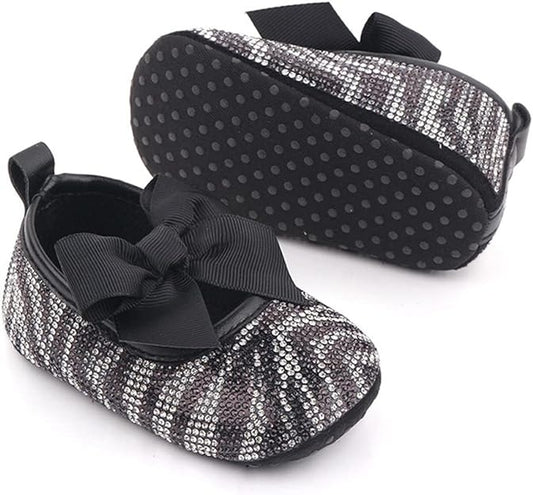 Bowknot Crystal First Walkers