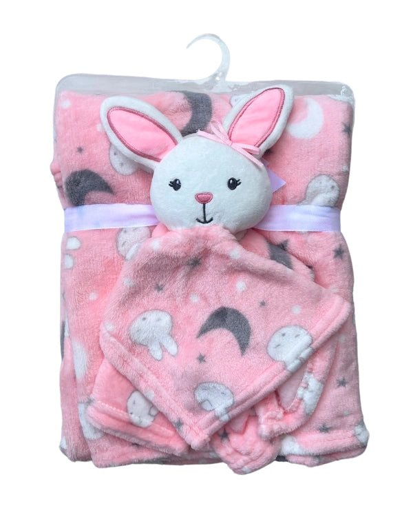 Baby Girls’ Security Bunny Blanket