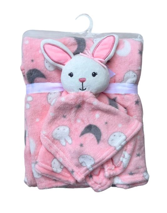 Baby Girls’ Security Bunny Blanket